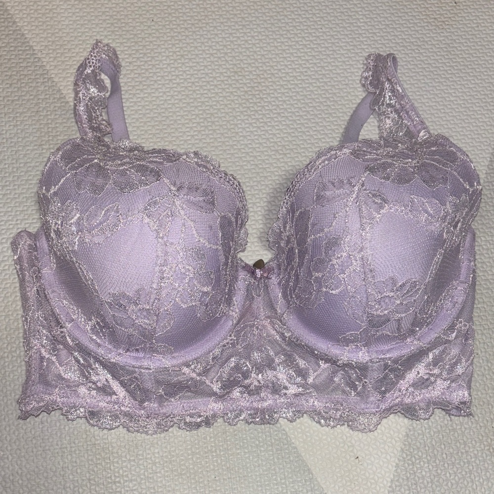 Lavender Victorias Secret Underwire Bra